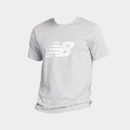 NEW BALANCE MENS Sport Logo Tee GREY