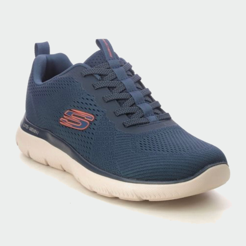 Skechers Mens Summits Sneakers Blue