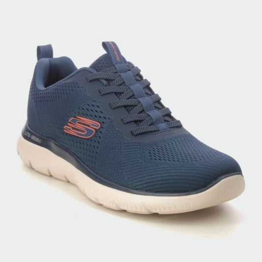 Skechers Mens Summits Sneakers Blue