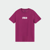 Code Mens Grafitti Splatter Graphic Tee Purple