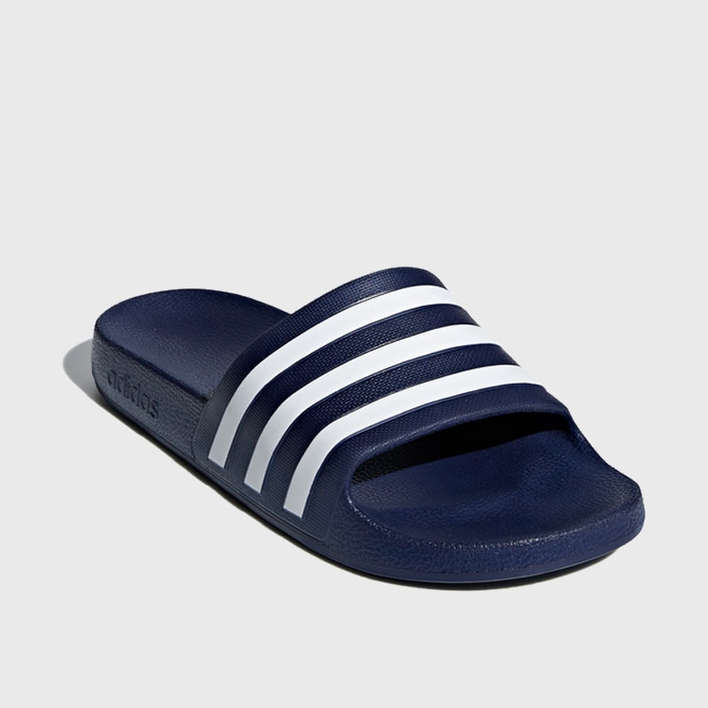Adidas Unisex Adilette Aqua Slides Navy