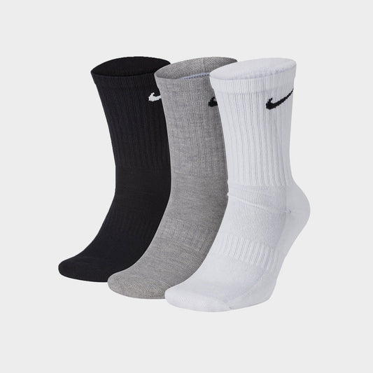 Nike Unisex 3 Pack Everyday Cushion Crew Socks Multi