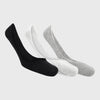 Sox Unisex 3 Pack Invisible Socks Multi