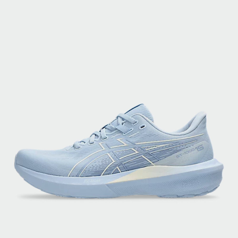 Asics Womens GT 1000 15 Running Shoes Grey