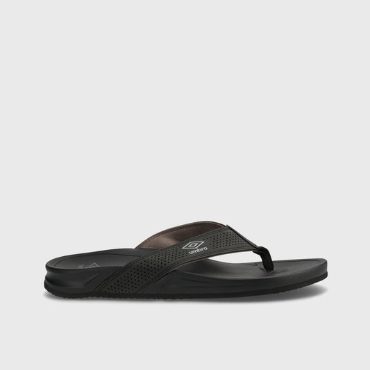 UMBRO MENS Squeeze Me Comfort Thong Sandals BLACK