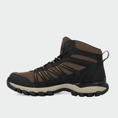 HI-TEC MENS Grand Paradiso Mid Outdoor Shoes BROWN