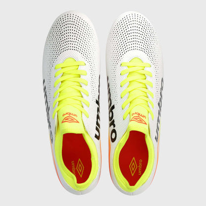 Umbro Mens Aurora III Football Boots White