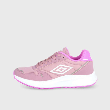 Umbro Womens Ancoats Evolve Sneakers Pink