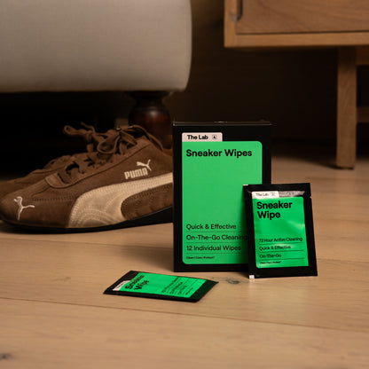 The Lab Sneaker Wipes Black