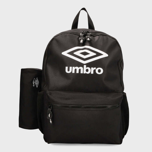 UMBRO Back to School Backpack Set BLACK