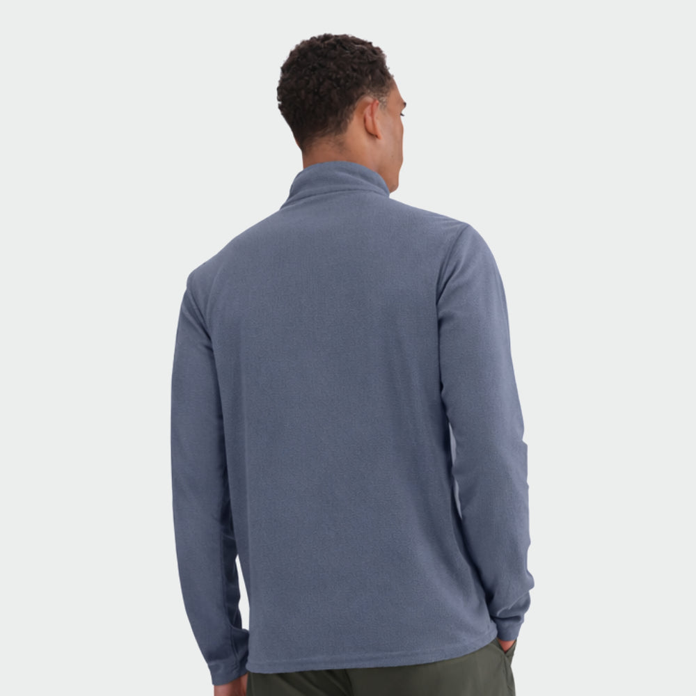 Hi-Tec Mens Mens Tech Quarter Zip Grey