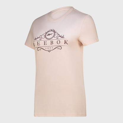 Reebok Womens Nostalgia Boxy Tee Pink