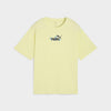 Puma Womens Essential Nature Relaxed Tee Yellow