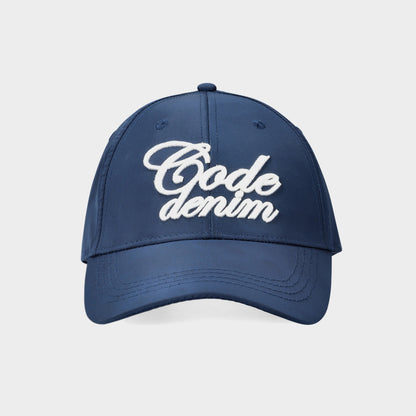 Code 3D Embroidery Peak Cap Blue