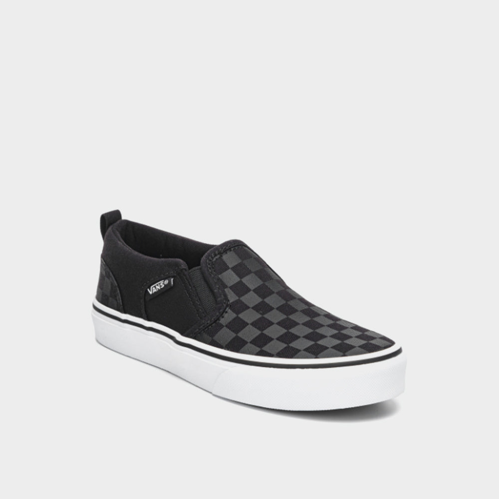 VANS KIDS Asher Checker sneakers GREY