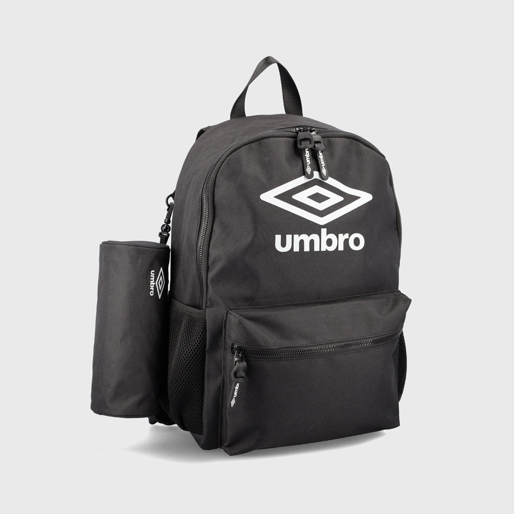 Umbro Unisex Back To School Backpack Set Black