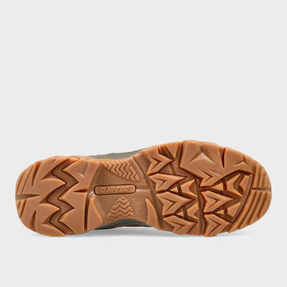 Hi-Tec Mens Ravus Vent Lite Low Hiking Shoes Brown
