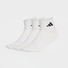 Adidas Adidas Thin & Light Ankle Socks 3Pk White