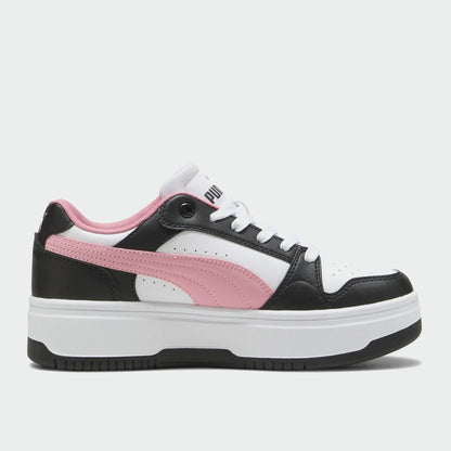 Puma Womens Rebond Femme Low Sneakers Black