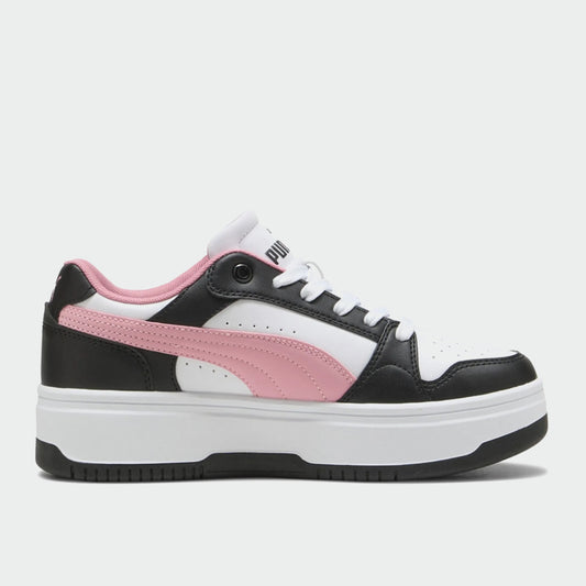 PUMA WOMENS REBOND FEMME LOW SNEAKERS BLACK