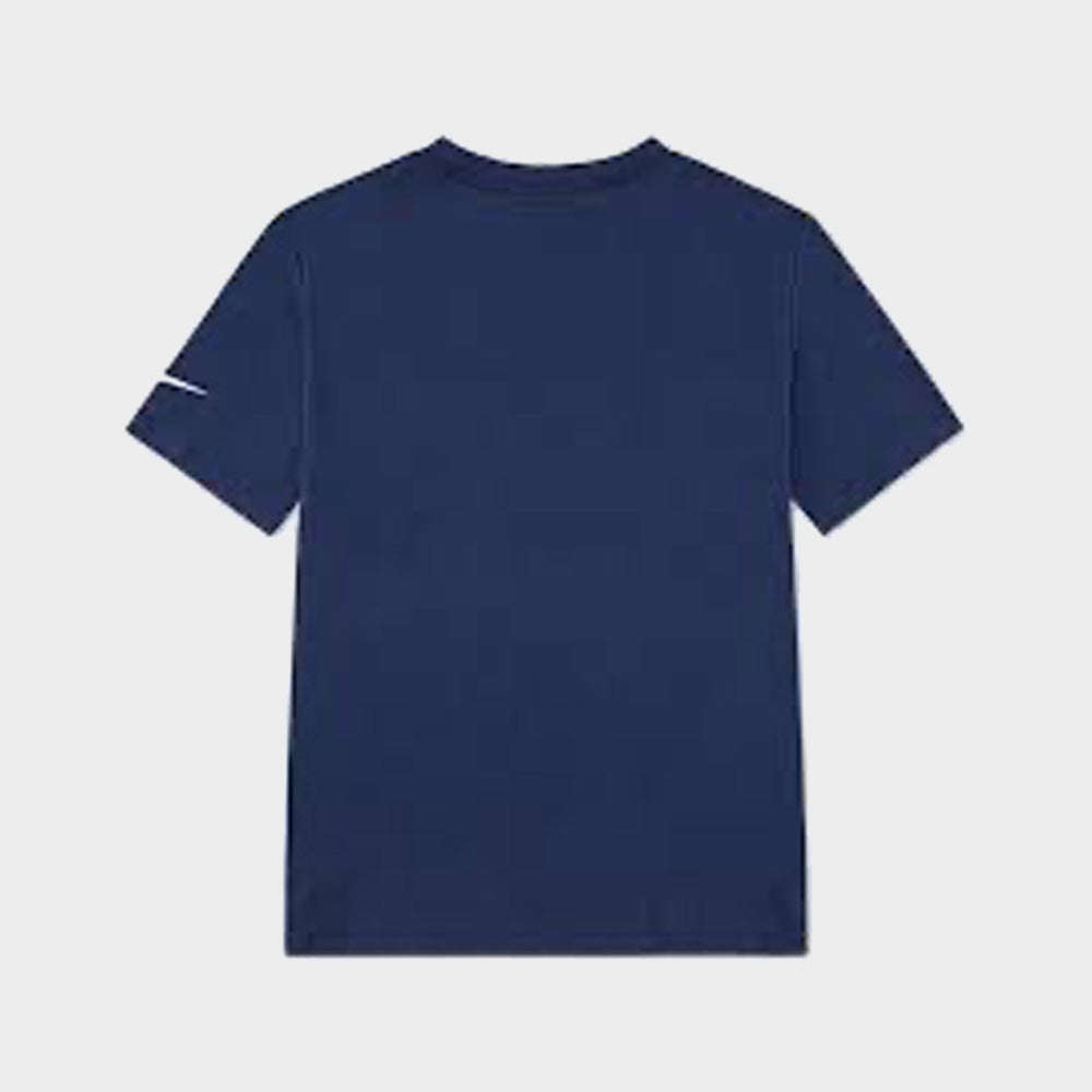 Nike Youth Graffiti Tag Lockup Tee Blue