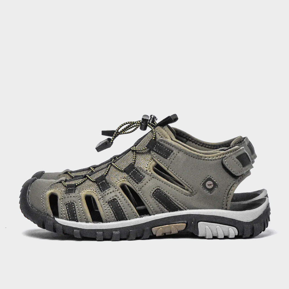 Hi-Tec Mens Cove Sport Outdoor Sandals Olive