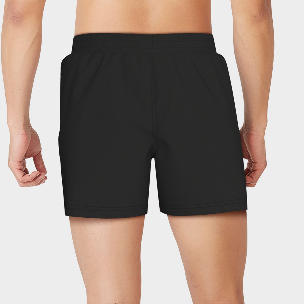Nike Mens Essential Lap 5 Inch Volley Shorts Black