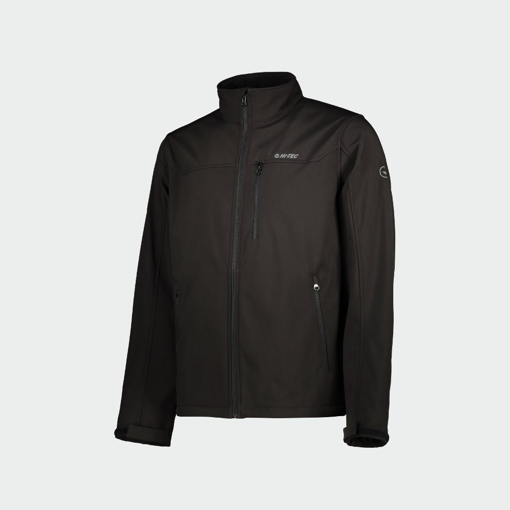 Hi-Tec MENS Konrad Softshell Jacket Black