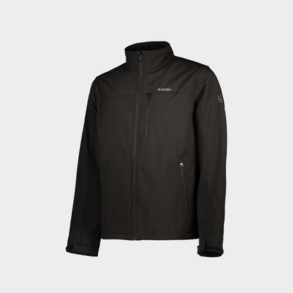 Hi-Tec Mens Konrad Softshell Jacket Black