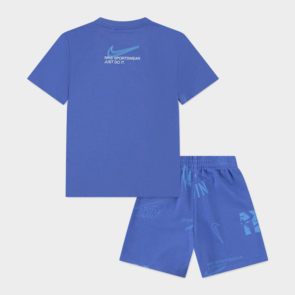 Nike Kids Energy Short Set Blue