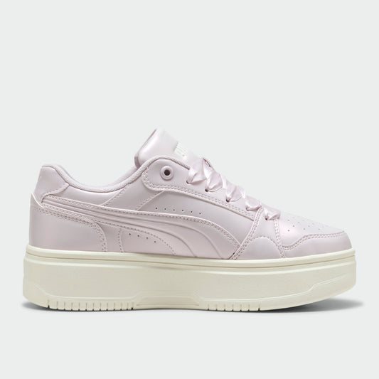 Puma Womens Rebound Femme Low Perla Sneakers Pink