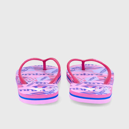 Umbro Womens Multi Thong Sandals Pink