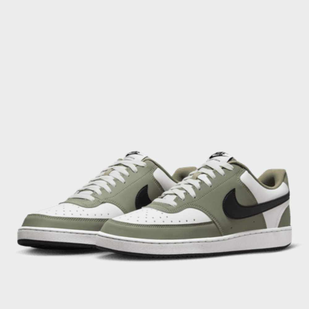 Nike Mens Court Vision Low Sneakers White