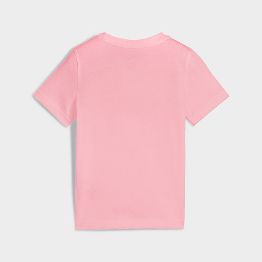 PUMA GIRLS Essential Logo Tee PINK