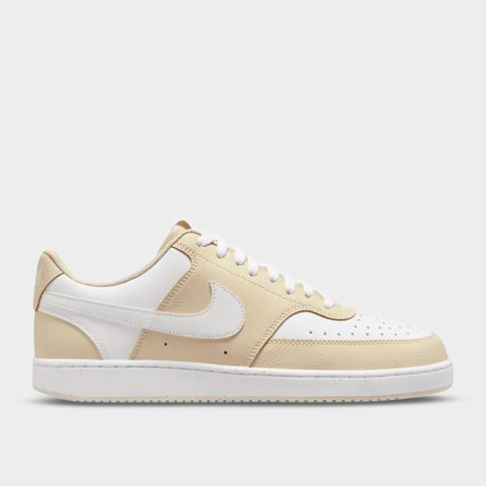 Nike Mens Court Vision Low Sneakers Beige