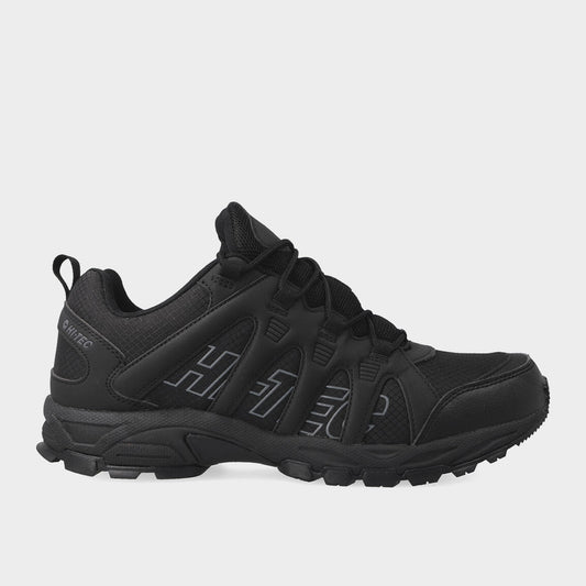 HI-TEC MENS Warrior Outdoor Shoes BLACK