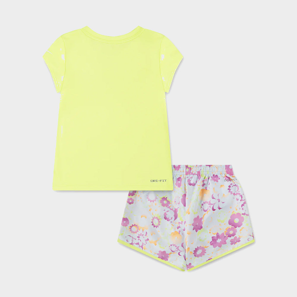 Nike Kids Flow - Ral All Over Print Sprinter Set Yellow