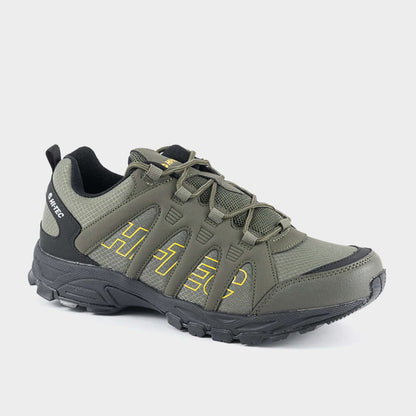 Hi-Tec Mens Warrior Outdoor Shoes Green