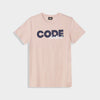 Code Mens Overlap Graphic Tee Pink