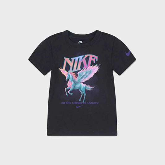NIKE GIRLS NKG PEGASUS SS Tee BLACK