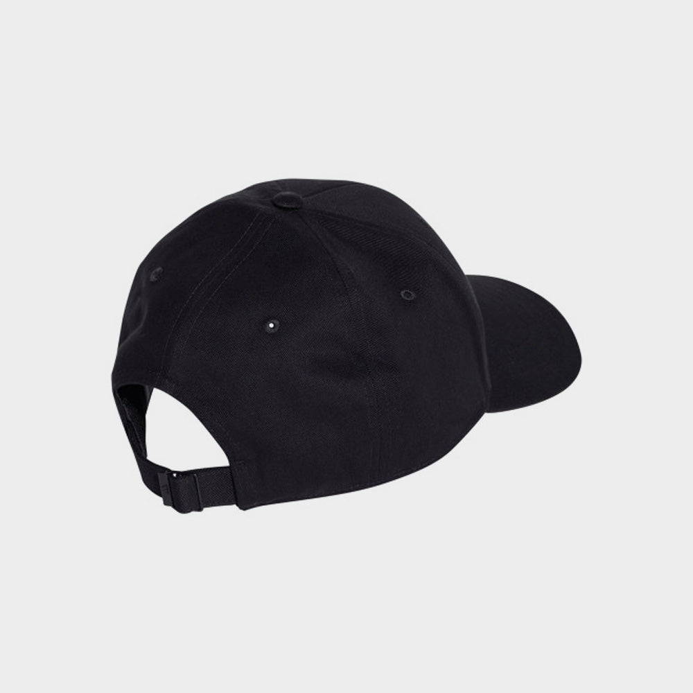 Adidas Unisex Baseball 3 Stripe Peak Cap Black