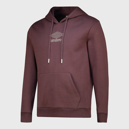 Umbro Shield Hoodie Red
