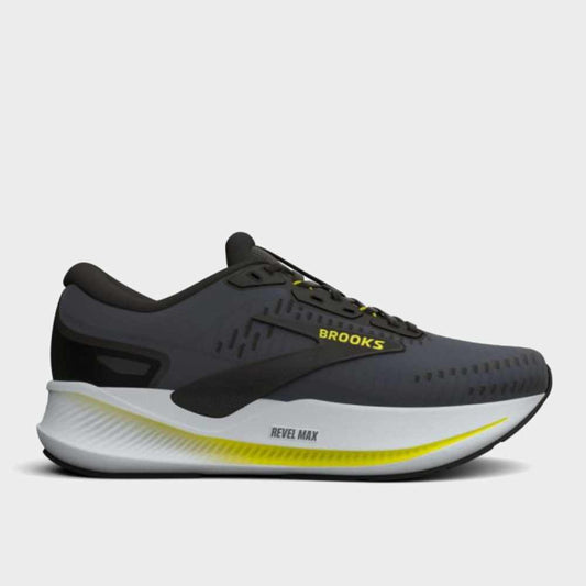 BROOKS MENS REVEL MAX BLACK