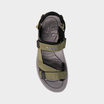 Hi-Tec Mens Sierra Sandals Green