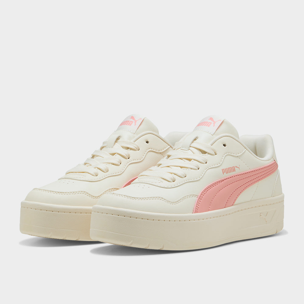 Puma Womens Court Lally Skye Sneakers Beige