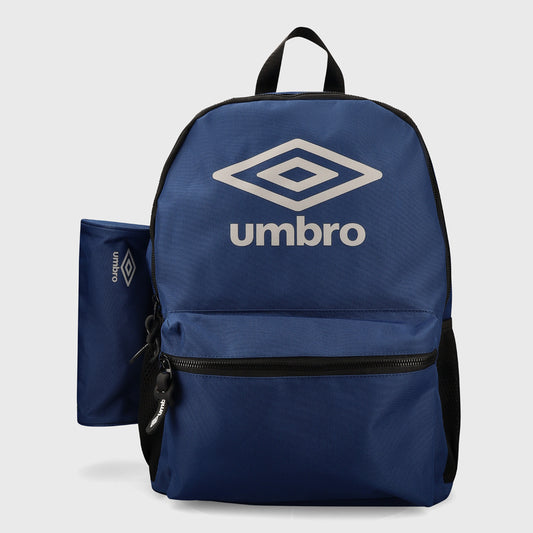 Umbro UNISEX Back to School Backpack Navy