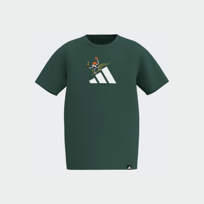 Adidas Youth Sports Graphic Tee Green