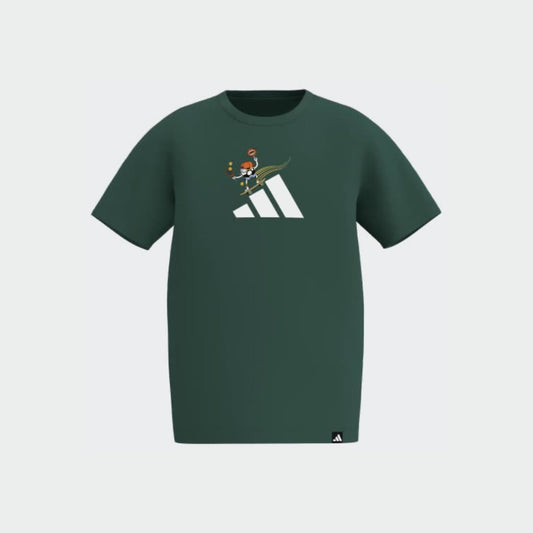 Adidas Youth Sports Graphic Tee Green