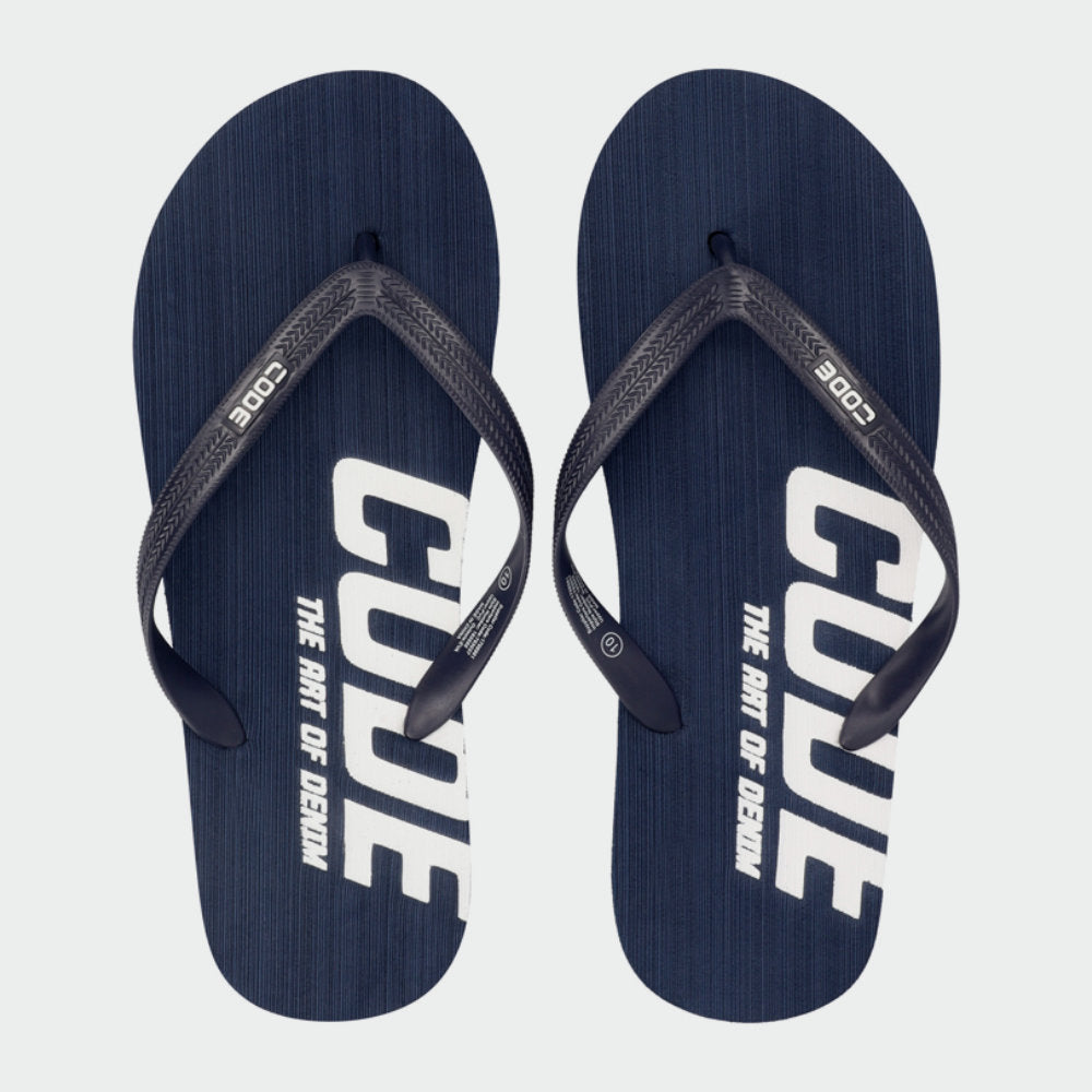 Code Mens Flip Flop Blue