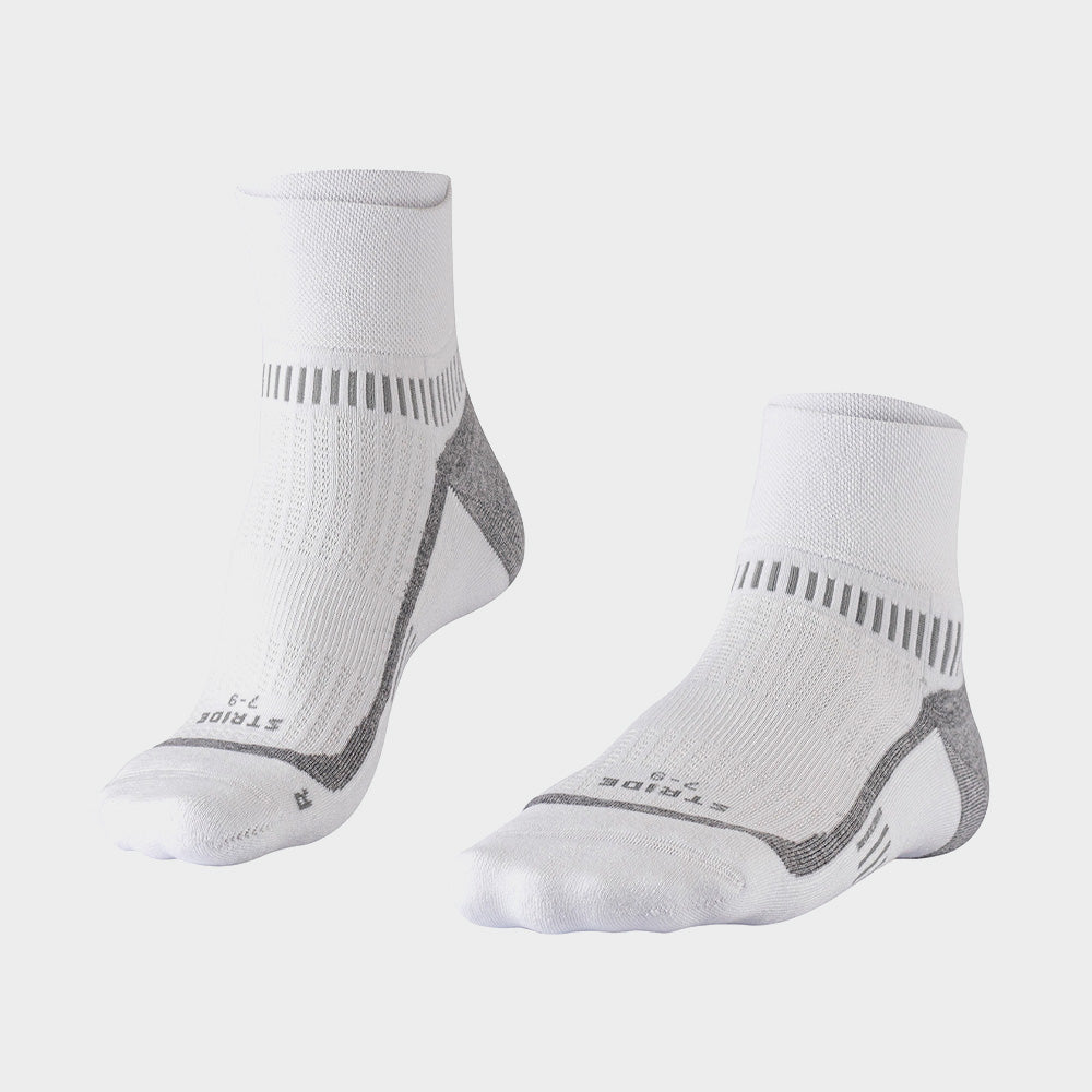 Falke Unisex Stride Anklet Running Socks White